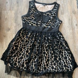 Black & Gold Twenty One Dress Size Large
